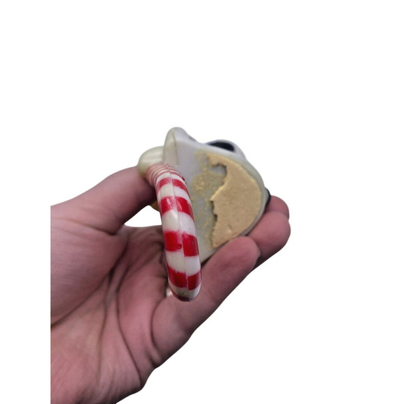 Vintage Snoopy Christmas Stocking Holder Hanger Plastic Retro 1970s 1980s - Picture 10 of 12